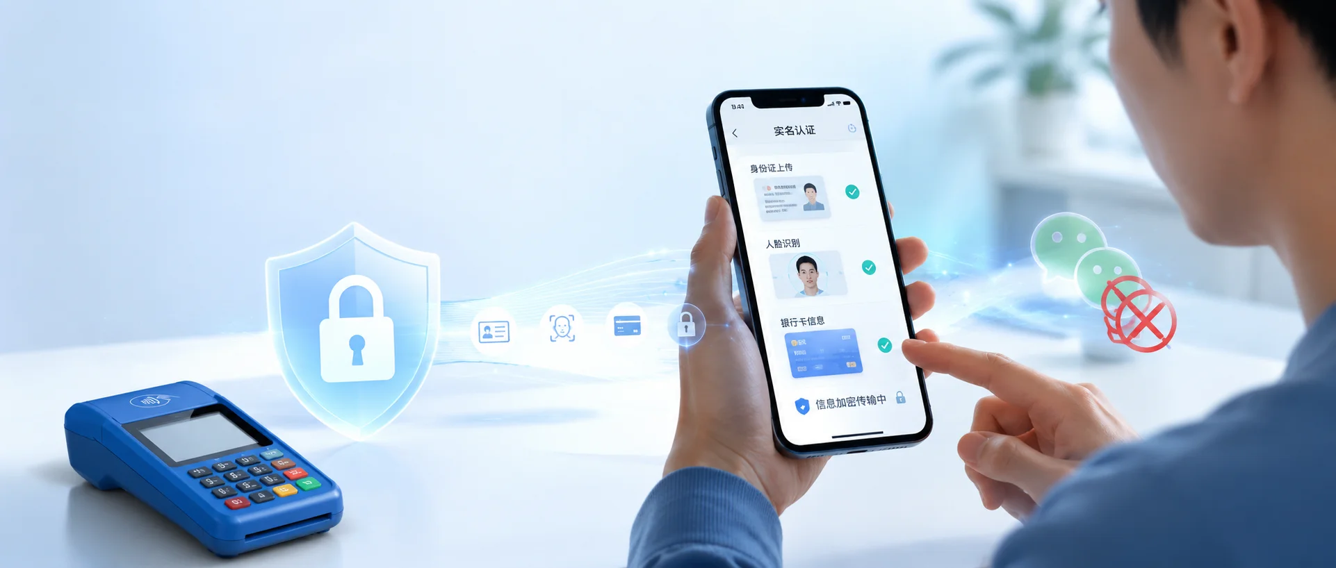 隐私保护：个人办理 POS 提交身份证、银行卡信息的安全等级解析