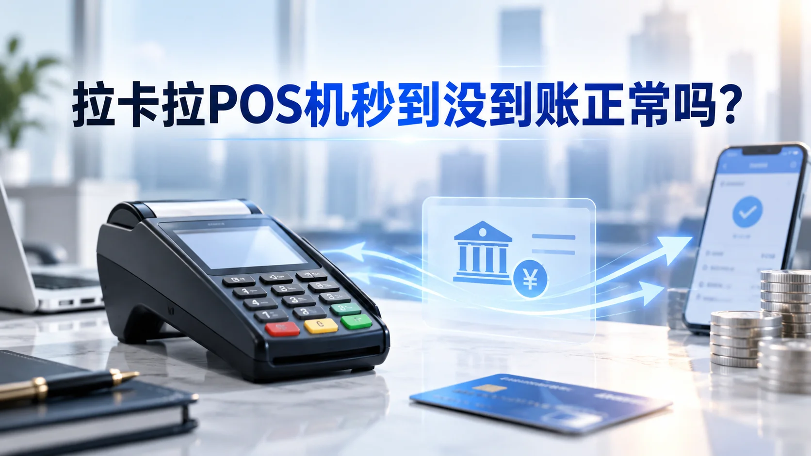 拉卡拉POS机秒到没到账正常吗？