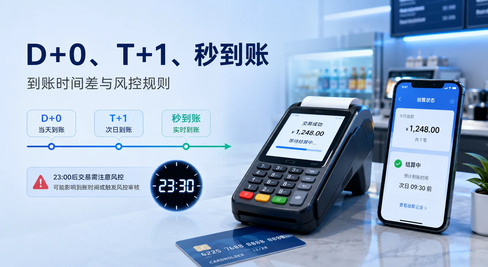 秒到账逻辑：详解 D+0、T+1 与秒到账的时间差及风控规则